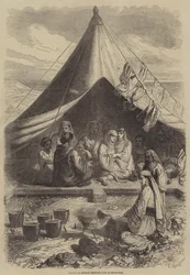 Family of Moorish Refugee Jews at Gibraltar